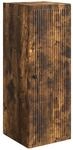 Wandschrank Ger&auml;ucherte Eiche 33 X 34,5 X 90 Cm Holzwerkstoff Vidaxl