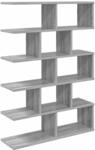 Wandregal Sonoma-grau 70 X 20 X 100 Cm Holzwerkstoff Vidaxl