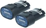 Extensilo 2x Akku Kompatibel Mit Makita Td021d, Td021, Td021dse, Td021dsex F&uuml;r