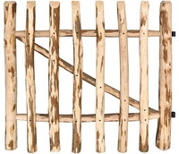 Natur-gartentor Haselnussholz Lattenabst. 7-8 Cm 1000x900 Mm
