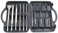 Bohrer- Und Mei&szlig;elset Sds Plus 10-teilig