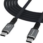 Usb-c Thunderbolt 4 240w 2m 4k-kabel &ndash; Schwarz