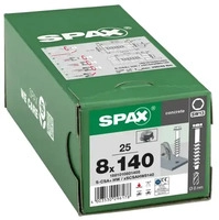 Betonschraube Sechskantkopf Mit Scheibe, 8mm, X 140 Mm, 25 Stk. - Profi Box