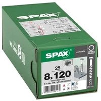 Betonschraube Sechskantkopf Mit Scheibe, 8mm, X 120 Mm, 25 Stk. - Profi Box