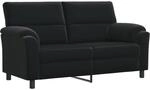 Sofa Schwarz 174 X 85 X 93 Cm Samt Vidaxl