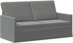 2-sitzer Sofa Dunkelgrau 150 X 81 X 82 Cm Samt (v) Vidaxl