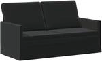 2-sitzer Sofa Schwarz 150 X 81 X 82 Cm Samt (v) Vidaxl