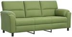 Sofa Hellgr&uuml;n 214 X 85 X 93 Cm Samt Vidaxl