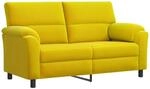 Sofa Gelb 174 X 85 X 93 Cm Samt Vidaxl