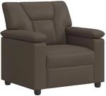 Sofa Grau 91 X 85 X 93 Cm Kunstleder Vidaxl