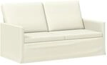 2-sitzer Sofa Creme 150 X 81 X 82 Cm Cordstoff Vidaxl