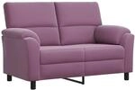 Sofa Lila 154 X 85 X 93 Cm Samt Vidaxl
