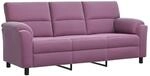 Sofa Lila 214 X 85 X 93 Cm Samt Vidaxl