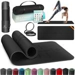 Kesser&reg; Gymnastikmatte Tpe, Rutschfest, 183 X 61 Cm - Schwarz/schwarz