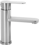 Waschbeckenarmatur Rea Arcos Low Brush Nickel