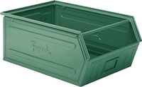 Stahlbeh&auml;lter Mm B=450 T=700 H=300 Gr.5 Gr&uuml;n Ral6011