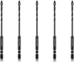 Fliesenbohrer 5tlg. 3mm Kreuz Wolframkarbid F&uuml;r Fliesen, Glas, Mauerwerk