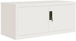 Aktenschrank Wei&szlig; 90x40x40 Cm Stahl - Vidaxl