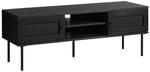 Selsey Mogest - Tv-lowboard, Schwarz, 120 Cm
