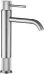 Waschbeckenarmatur Rea Lungo Stripe Brush Steel