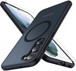 Handyh&uuml;lle F&uuml;r Samsung Galaxy S21 5g Mit Magsafe, Matt, Schwarz