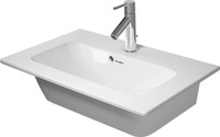 Duravit Me By Starck M&ouml;belwaschtisch Compact, Mit &Uuml;berlauf, 1