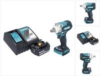 Makita Dtw 301 Rf1 Akku Schlagschrauber 18 V 330 Nm 1/2" Brushless + 1x Akku...