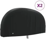 Fahrrad-abdeckungen 2 Stk. 200x70x110 Cm 190t Oxford-gewebe Vidaxl323816