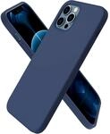 Schutzh&uuml;lle F&uuml;r Iphone 12 / 12 Pro (6,1 Zoll) Aus Fl&uuml;ssigsilikon,...