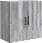 Wandschrank 59 X 31 X 60 Cm Holzwerkstoff Sonoma-grau Vidaxl