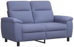 Sofa Jeans Blau 158 X 90 X 95 Cm Stoff Vidaxl