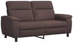 Sofa Dunkelbraun 178 X 90 X 95 Cm Stoff Vidaxl