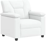 Sofa Wei&szlig; 91 X 85 X 93 Cm Kunstleder Vidaxl