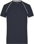James & Nicholson Funktions-shirt Herren Jn496 Gr. S Black/white