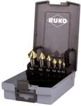 Ruko - Kegelsenkersatz Din 335c 90grad 6,3-20,5mm Hss Tin 6-tlg.ku.-kass.