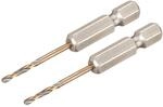 Dewalt - Dt20600-qz Hss-g Metall-spiralbohrer 2 St&uuml;ck 2 Mm Gesamtl&auml;nge 55 Mm