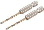 Dewalt - Dt20601-qz Hss-g Metall-spiralbohrer 2 St&uuml;ck 2.5 Mm Gesamtl&auml;nge 60 Mm