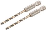 Dewalt - Dt20602-qz Hss-g Metall-spiralbohrer 2 St&uuml;ck 3 Mm Gesamtl&auml;nge 72 Mm