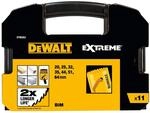 Lochs&auml;gen-set Bi-metall Extreme, Elektriker-set Im Transportkoffer 11-tlg. - Dewalt
