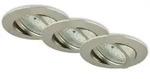 Led Einbauleuchten 3er Set Einbaustrahler Einbauspot - Briloner