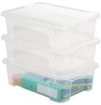 Aufbewahrungsbox Paperflow View 25 L Transparent
