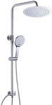 Joho Duschs&auml;ule Ohne Armatur &ndash; Regendusche 20 Cm Rund Aus Edelstahl &ndash; H&ouml;hen-