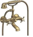 Wannenarmatur Mit Duschset, Antik-bronze, Serie Victorian Bronzo