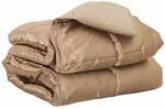 Ganzjahresbettdecke 140 X 220 Cm 300 G/m&sup2; Satin Und Mikrofaser Vidaxl