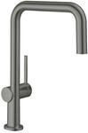 Hansgrohe Talis M54 - Sp&uuml;ltischarmatur, Geb&uuml;rstetes Schwarzes Chrom 72806340