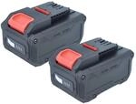Extensilo 2x Akku Kompatibel Mit Flex Ap18/12.0 Werkzeug (12000 Mah, Li-ion, 18 V)