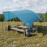 Vidaxl Camping Tarp Water-resistant Blue 695 X 580 X 200 Cm