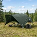 Vidaxl Camping Tarp Water-resistant Army Green 550 X 400 X 230 Cm