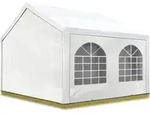 Hochwertiges Partyzelt 3x3 M Pavillon Zelt Pe Plane 450 N Gartenzelt Festzelt