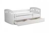 Babybett 60x120 Kocot Kids Victor - Wei&szlig; Und Eiche